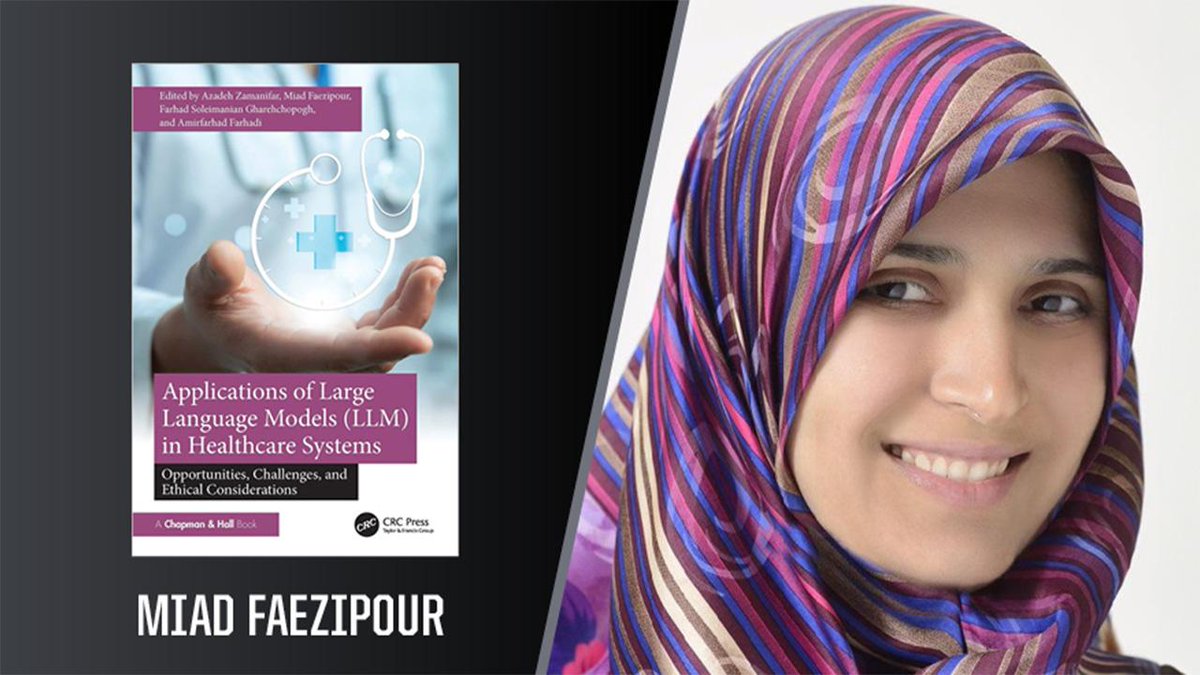 TechPurdue's tweet photo. Purdue Polytechnic’s Miad Faezipour is exploring the opportunities, challenges and ethical questions surrounding large language models in a new co-authored book.

Read more: https://t.co/gGWB7mEoVq https://t.co/uo6ewOFAKj
