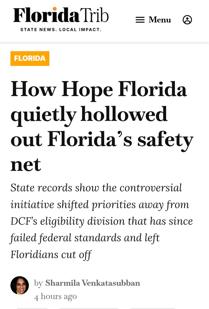 Fievel131's tweet photo. @SenAshleyMoody Moody was a major player in this fraud that hurt disabled Floridians.
Vote out this hypocrite. https://t.co/1YoZCdVMuh