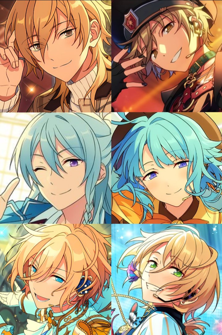 Ryenha19's tweet photo. I find it funny how everyone in enstars has a small/big ver
Like, oh you like him but he's not the correct font? Here's another one maybe that's more like it https://t.co/9O6aQlBsw9