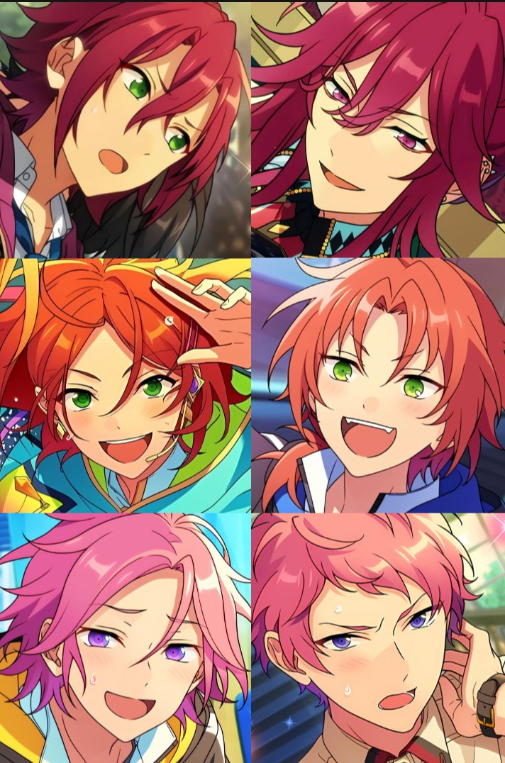 Ryenha19's tweet photo. I find it funny how everyone in enstars has a small/big ver
Like, oh you like him but he's not the correct font? Here's another one maybe that's more like it https://t.co/9O6aQlBsw9