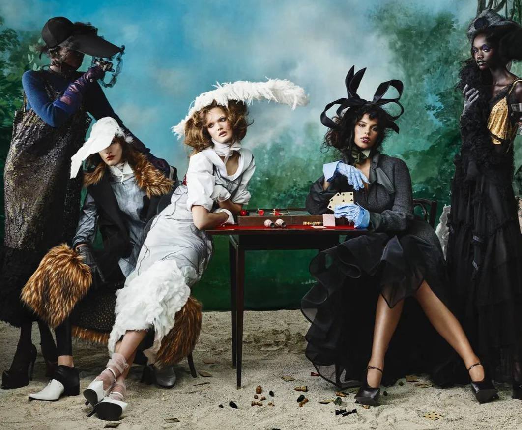 StreetFashion01's tweet photo. John Galliano x Zara shot by Rafael Pavarotti (2026) https://t.co/8SqXHBQRB9