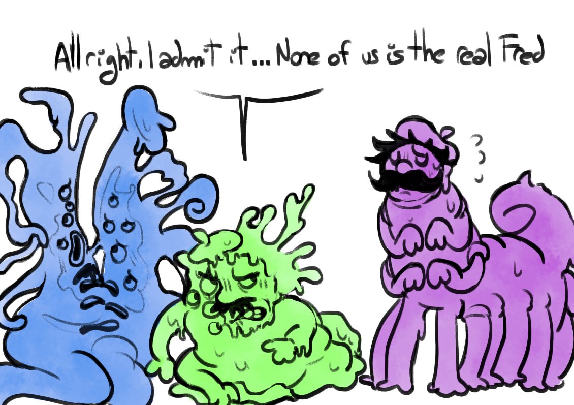 C_Bluelobster's tweet photo. Oop I forgot to also post these here, #deltarune and #lookoutside crossover art request from tumblr (1/2) https://t.co/guNazgrqzl