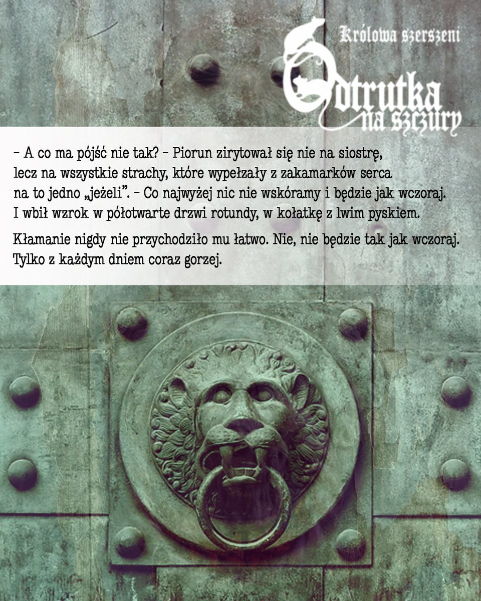 AMVanitachi's tweet photo. Przedostatni, 99 rozdział!

https://t.co/wlA1MfVClt
https://t.co/WITDbobhJS

#wattpad #OdtrutkaNaSzczury #fantasy #cosyFantasy  #acefriendlyromantasy #romantasy #mitologia #humor #YA #teenfiction #darkacademia #monsterboys #monstergirls #rodzina #vanitachi  #WattpadPolska https://t.co/cyS1ShUvVy