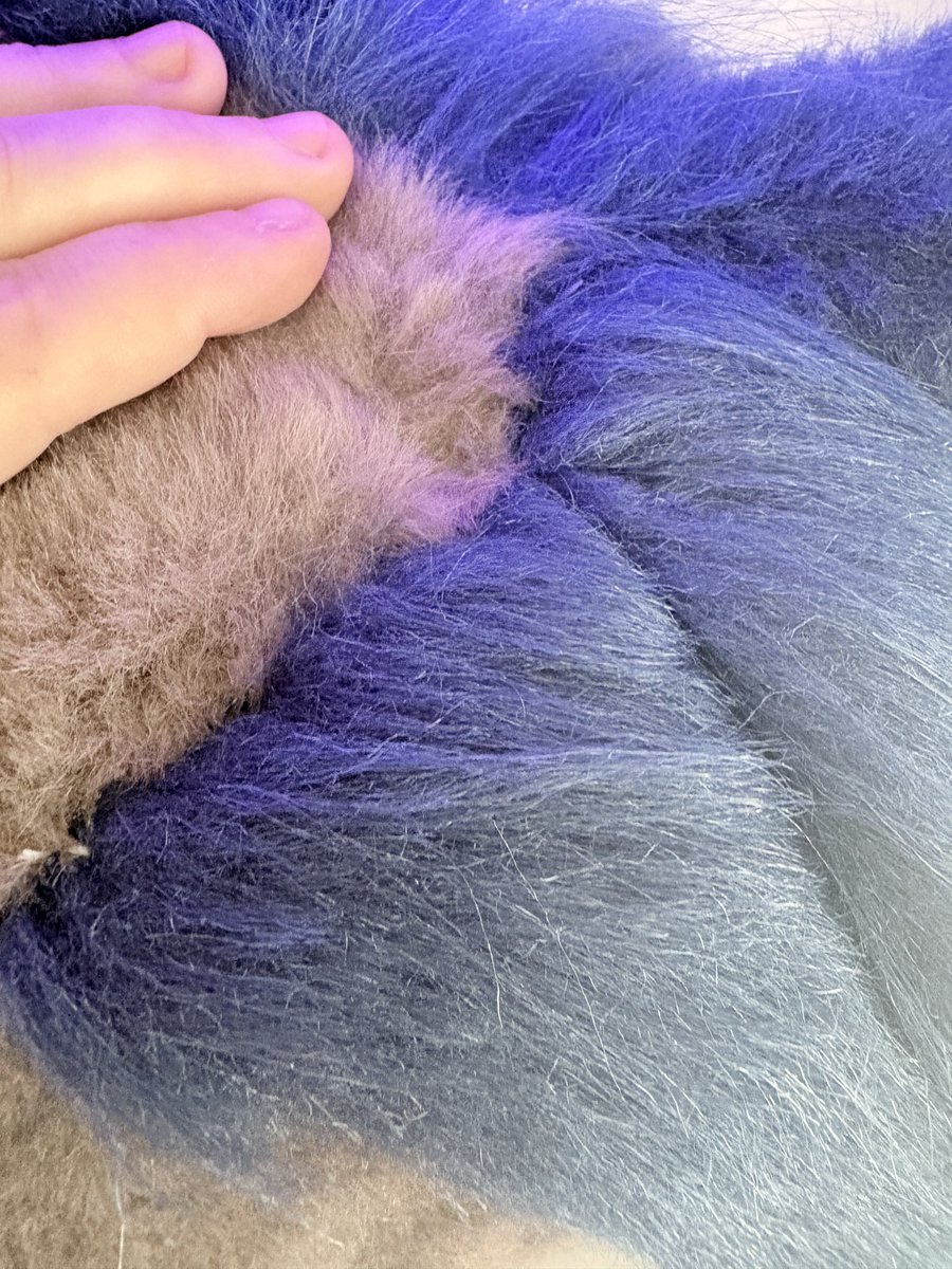 FerretFactory's tweet photo. Each little piece of hair is individually sewn in and stress-tested. This hair isn’t going ANYWHERE https://t.co/5qauqLIf3F