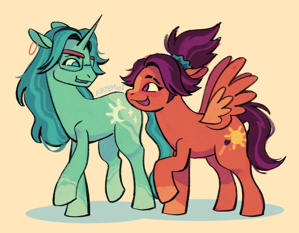 aarteminn's tweet photo. jo and raissa.. as ponies

#forgottenisland https://t.co/MlRCxGymlP