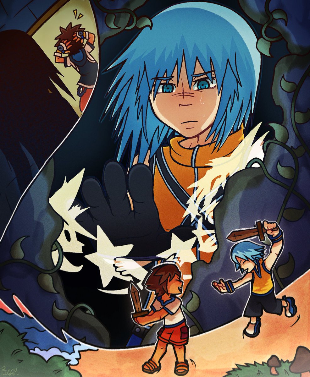 planetarygeaux's tweet photo. rare art post everyone be nice to me #soriku https://t.co/LkmEbIjX6b