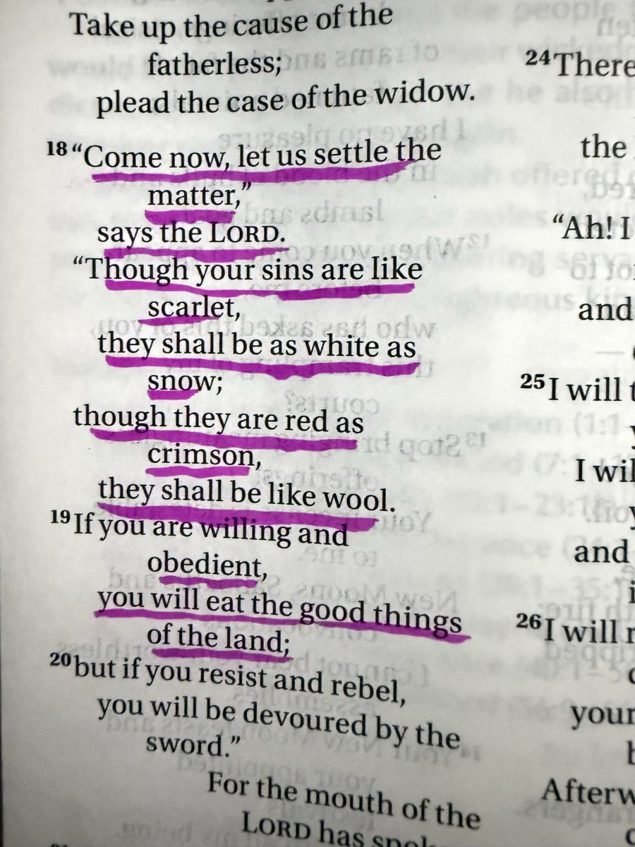 Holy__Bible1's tweet photo. Isaiah 1:18 https://t.co/WRgQQBJAvx