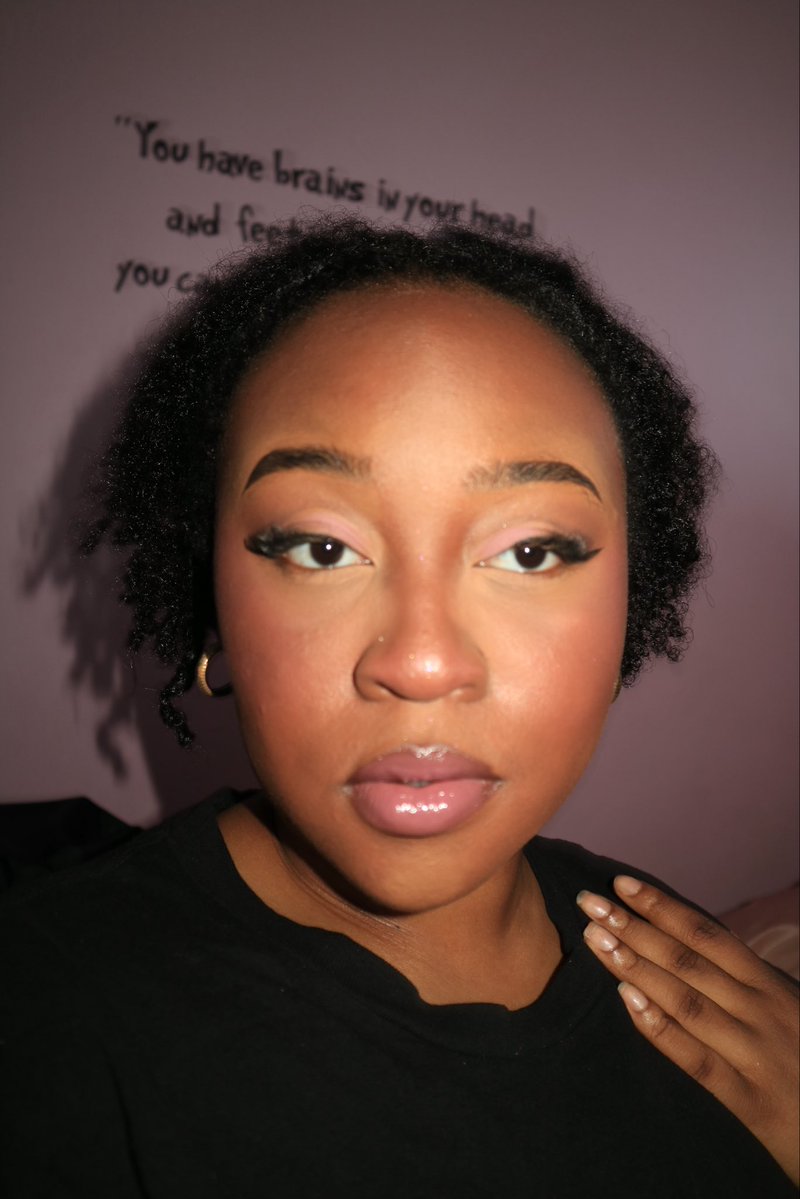 kodiejiogu's tweet photo. @NYXCosmetics Never. #NormalizeFullGlam https://t.co/vD1ypfcb4L