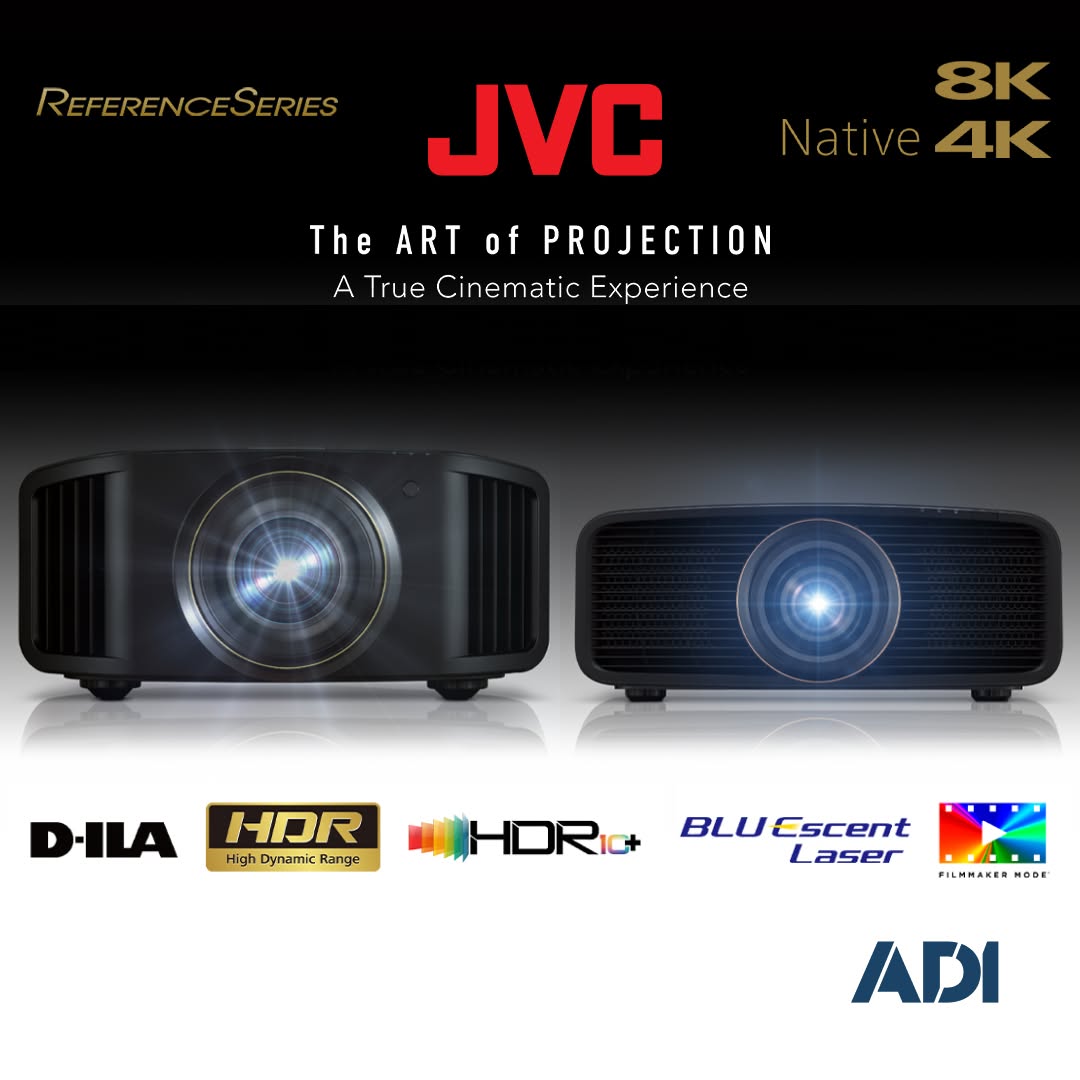 JVC_USA's tweet photo. Repost from @ADIGlobalDist  

"Give your clients a true cinema-grade experience with JVC's 8K and Native 4K projectors..."

Shop now | https://t.co/PYUMGTCAhU https://t.co/BFlcPAo5VS