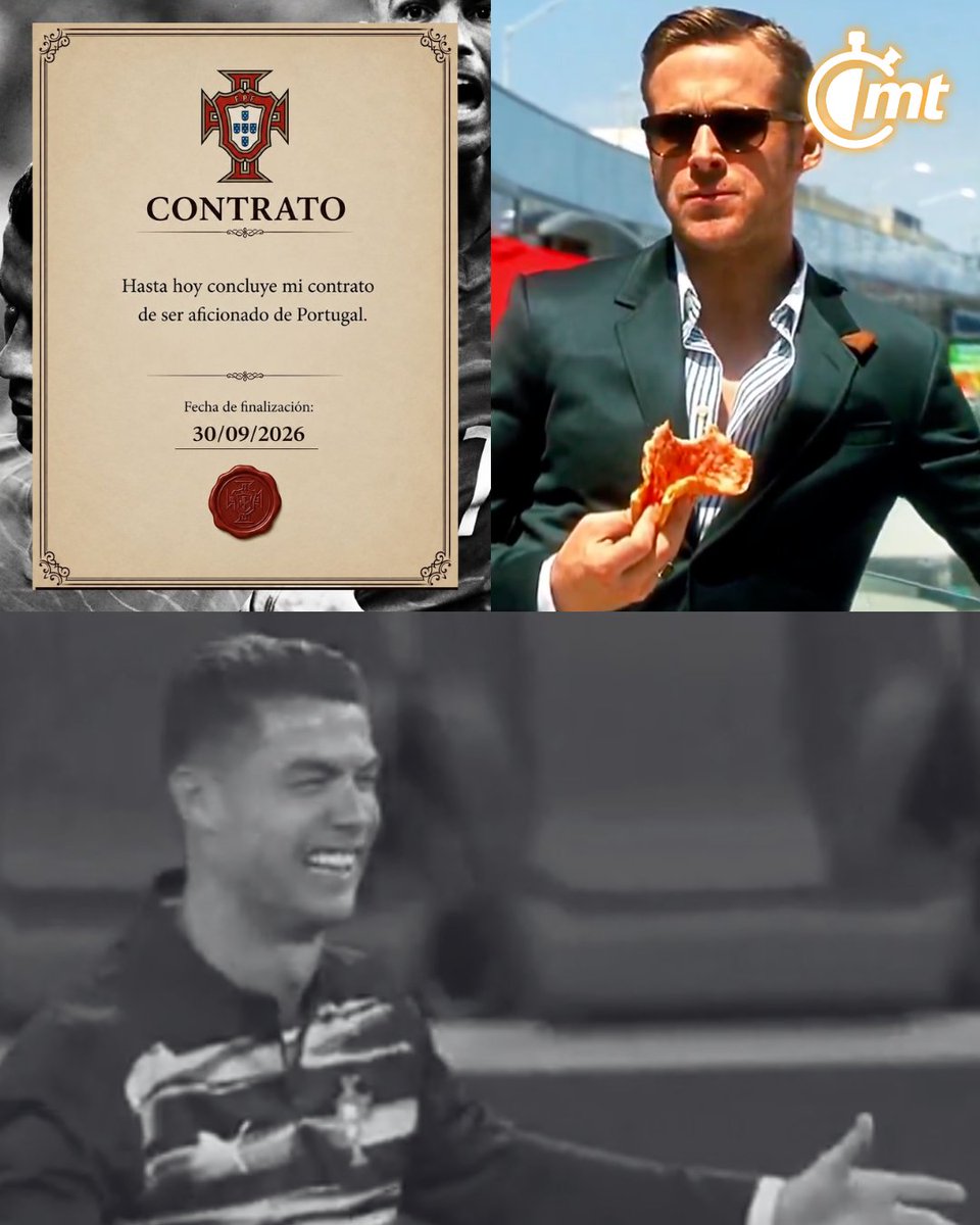 mediotiempo's tweet photo. ¡LA SELECCIÓN PERDERÁ FANS! 🇵🇹🥹💔

Estos son los mejores memes de Cristiano Ronaldo y su 'abandono' a Portugal entre rumores de retiro

https://t.co/S8BhncaDj6 https://t.co/HMSke7LmBW