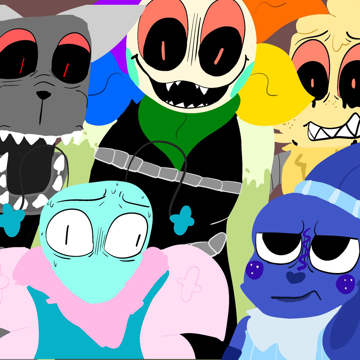 Rinoah112's tweet photo. Some of my past digital arts I did! #dandysworld #art #dandysworldoc https://t.co/Y2v4YLkPi2