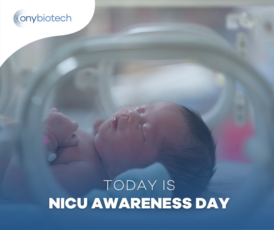 ONYBiotech's tweet photo. Today is NICU Awareness Day.

Today, we recognize the babies, families, and healthcare professionals who are part of the NICU community and help raise awareness of the unique challenges and experiences surrounding neonatal intensive care.
#NICUAwarenessDay #NICUAwarenessMonth https://t.co/eqTsgyf20h