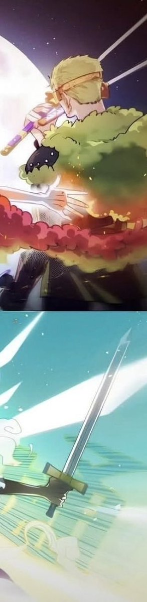 Raizenx4k's tweet photo. #ONEPIECE〜 
A KING, A SHIELD, AND A SWORD. https://t.co/f2eEmiGpB6