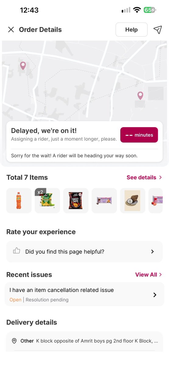 MoboMohit's tweet photo. @Flipkartminutes
I have placed this order like 2 hr ago but have not received it yet.
Under flipkart minutes.
This is what service you are providing.
I am dissatisfied.
Now I am placing an order in @letsblinkit https://t.co/hgU5PsYxvj