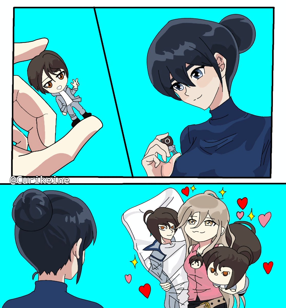 Curikeine's tweet photo. Por la compra de la mercancía se han ganado un premio especial ¿que será?
1/2

#makeine #toomanylosingheroines #shikiya #yumeko #tiara #basori #nukumizu https://t.co/QlKA8pt6lN