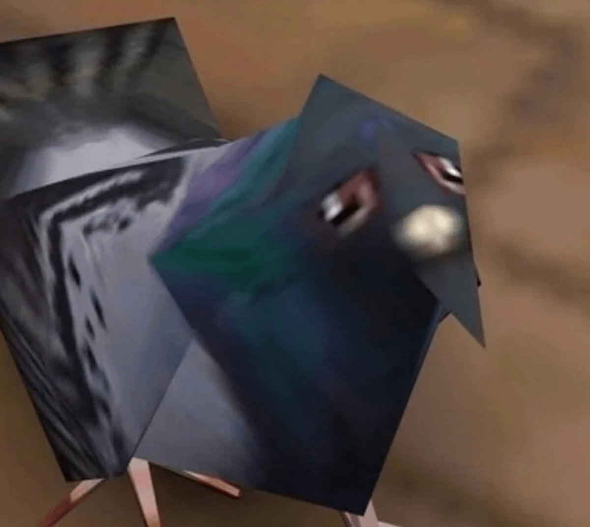Saamuzx's tweet photo. Te extrañare Low poly pigeon https://t.co/DsdqdJcxYH