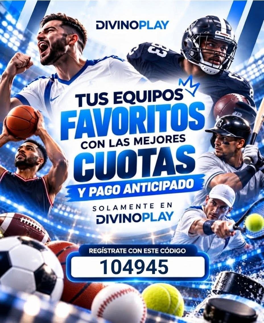 NELSONENCANCHA's tweet photo. Te invitó a Registrarse con mi Código Promocional ➡️ DIV104945 Pago Anticipado 🅿️🅰️ Activo y Bono de Bienvenida 10$ 🐴 🥳💪🤝

Regístrate y apuesta 
https://t.co/mKuhAIhKRq
 🐎🎰⚾️⚽️🏀

Entren 👆 Regístrate son 10$ por tu primer depósito colocando mi código DIV104945 🥳💪🎉 🅿️🅰️ https://t.co/U5cN2lAfVx