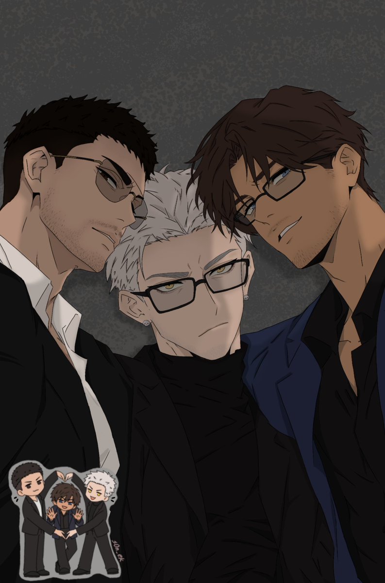 _julson_ek's tweet photo. I got them looking like some bl manhwa characters😭

#erwinknuckles #mickeysinclaire #benjiramos #nopixel https://t.co/aIEAaI5uXQ