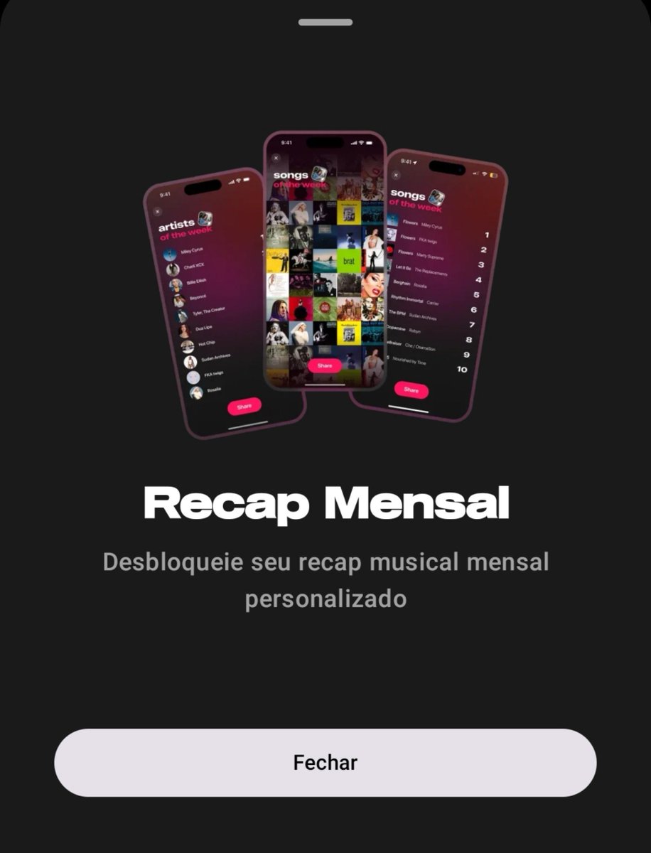 monowrain's tweet photo. tô quase pagando o airbuds só pra ter a retrospectiva mensal deles, já que a do spotify não existe mais https://t.co/FqviRn1oFk