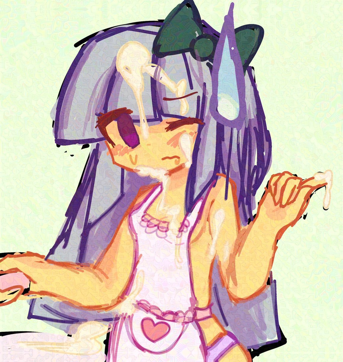 miakittenz's tweet photo. #prosaken
dont mix too fast...made a mess. (((((゜゜;) https://t.co/cTt1CQeKdC
