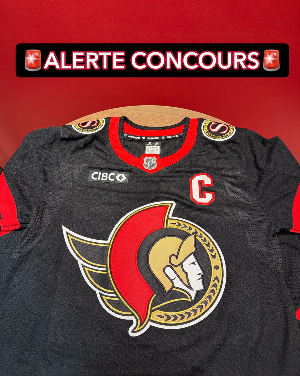 SenateursLNH's tweet photo. ‼️ CONCOURS ‼️

Courez la chance de gagner un chandail de Thomas Chabot!

Pour participer :

✅ Suivez @SenateursLNH 
✅ Aimez cette publication
✅Dites-nous votre meilleur souvenir au Centre Canadian Tire! 👇

Bonne chance à tous! https://t.co/LS92dKF9he
