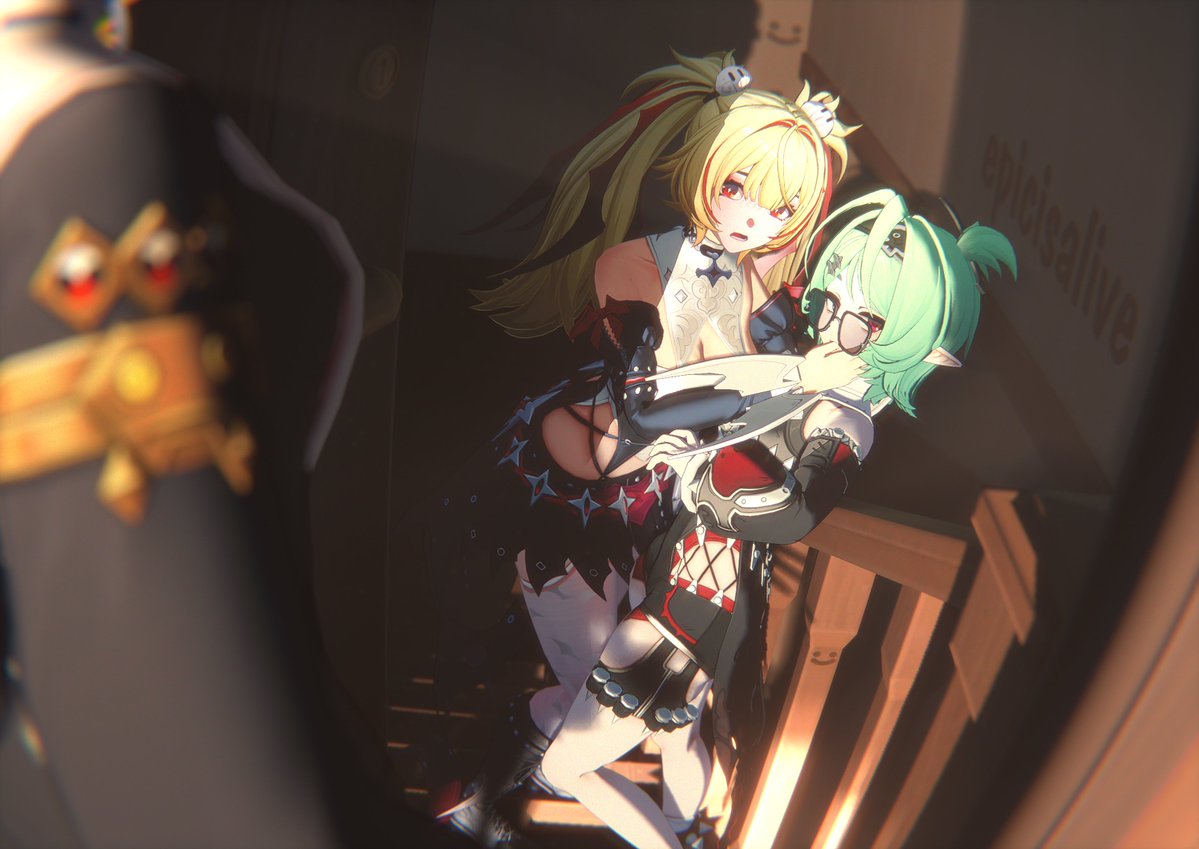 epicisalive's tweet photo. deadforge posting (reup + small update) for roxys banner!! #ZenlessZoneZero‌ https://t.co/jJ7cuoFoMq