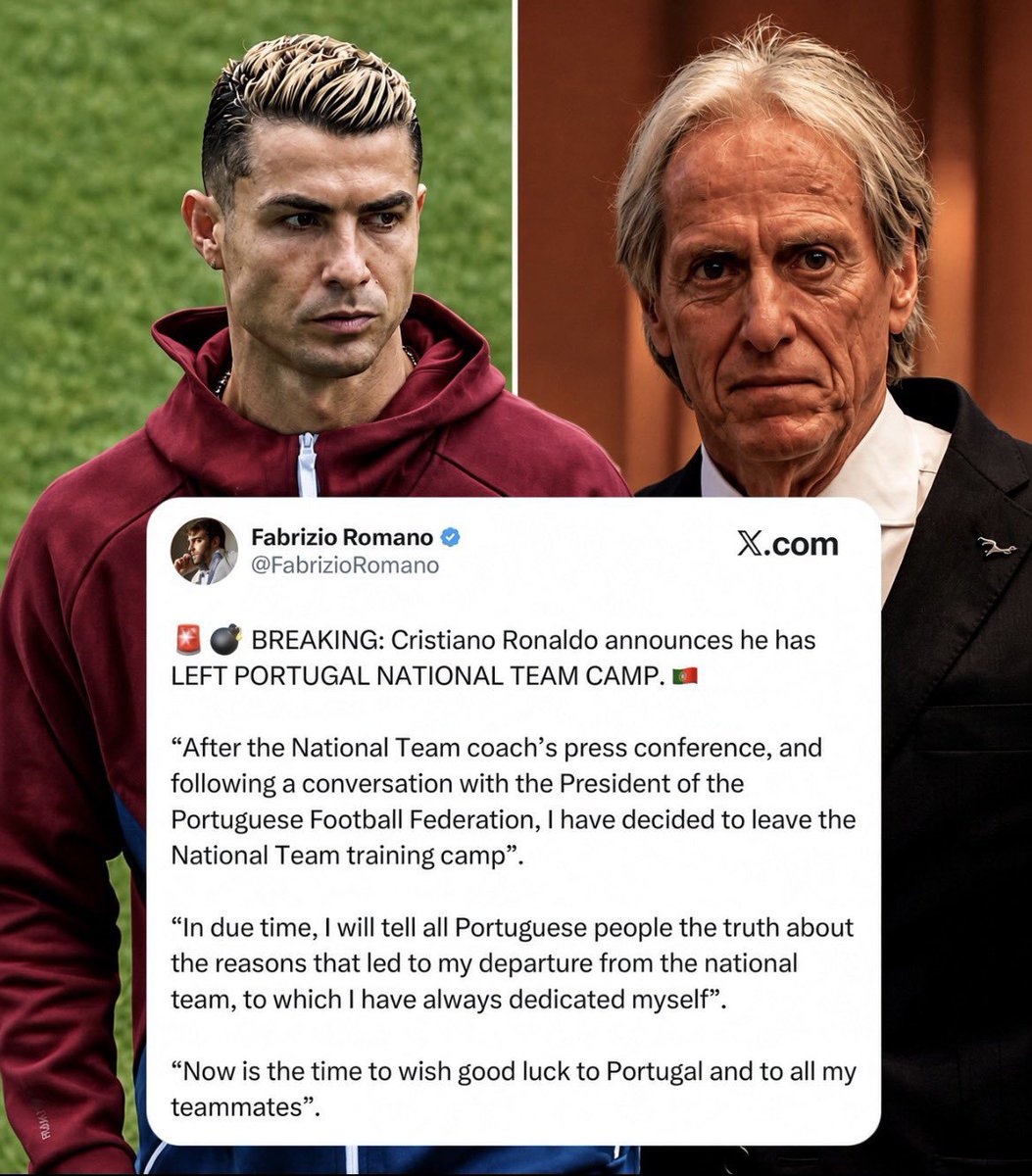 UtdBlakee's tweet photo. 🚨 Luis Enrique on the Ronaldo situation with Portugal and Jorge Jesus:

🗣️ “Portugal has created a lot of enemies for itself with the way they are treating Cristiano Ronaldo.

Ronaldo has given everything to that shirt, and I’m honestly ashamed to see how they are handling their own legend.

They should understand that millions of Ronaldo fans around the world will not take this lightly.

You cannot disrespect a player who carried your country for so many years and expect everyone to remain silent.

Jorge Jesus needs to understand that Ronaldo is not just another player sitting on the bench.

Portugal may think this is only about football, but they are creating a huge backlash for themselves.

When you turn your back on your greatest servants, don’t be surprised when the supporters turn their backs on you.

Portugal should be very careful because Ronaldo’s fans have long memories.”