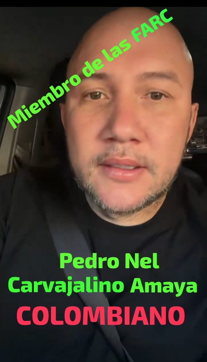 matagorgojos25's tweet photo. ¡Señor Presidente @ABDELAESPRIELLA , este Sujeto lo envió las Farc aquí a Venezuela! @PedroKonductaz es parte de la ESTRUCTURA CRIMINAL Chavista! Trabaja con el Narcotraficante @dcabellor .  Si nos hace ese favor,se lo vamos Agradecer! https://t.co/3NRHVgxlZm