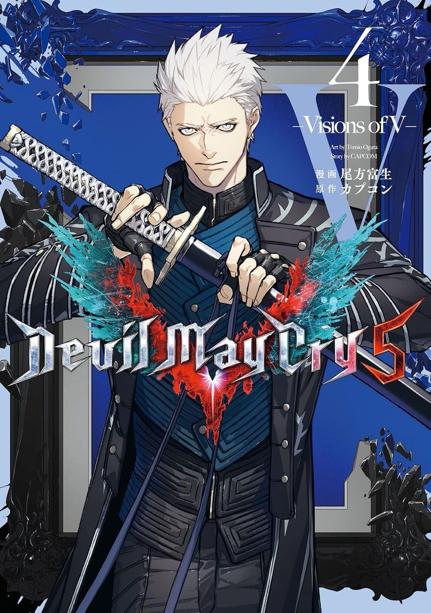mastersealALT's tweet photo. Appreciation for how Vergil's origin was expanded upon in Visions of V is necessary for anyone who's played DMC5.

Nevertheless, Tomio Ogata's design for each character let alone the sons of Sparda over the past 25 years really hits hard knowing the effort. https://t.co/nIjgyCIeL4