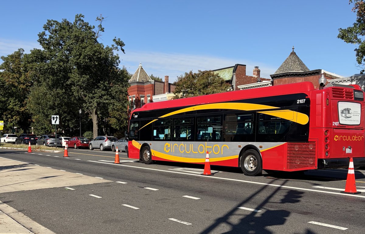 maustermuhle's tweet photo. My colleague @emilyykennard spotted a D.C. Circulator driving down Maryland Avenue NE this morning. 

Did a random person buy one after the D.C. government offloaded them when service ended? Is the Circulator making a grand return to D.C.? 

It's no to both, sadly. https://t.co/BOkp065RGu
