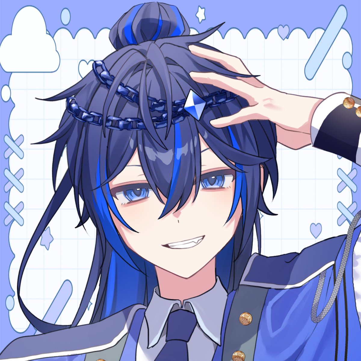 chantake_rock's tweet photo. みんなおはよう😱⛓️
10月最初のおはようください！！

いいね💙とかRT♻️で認知します！

おはようリプ送ってきたら好きになっちゃうぞ🤪🤪 https://t.co/H3KaDZ4Ott