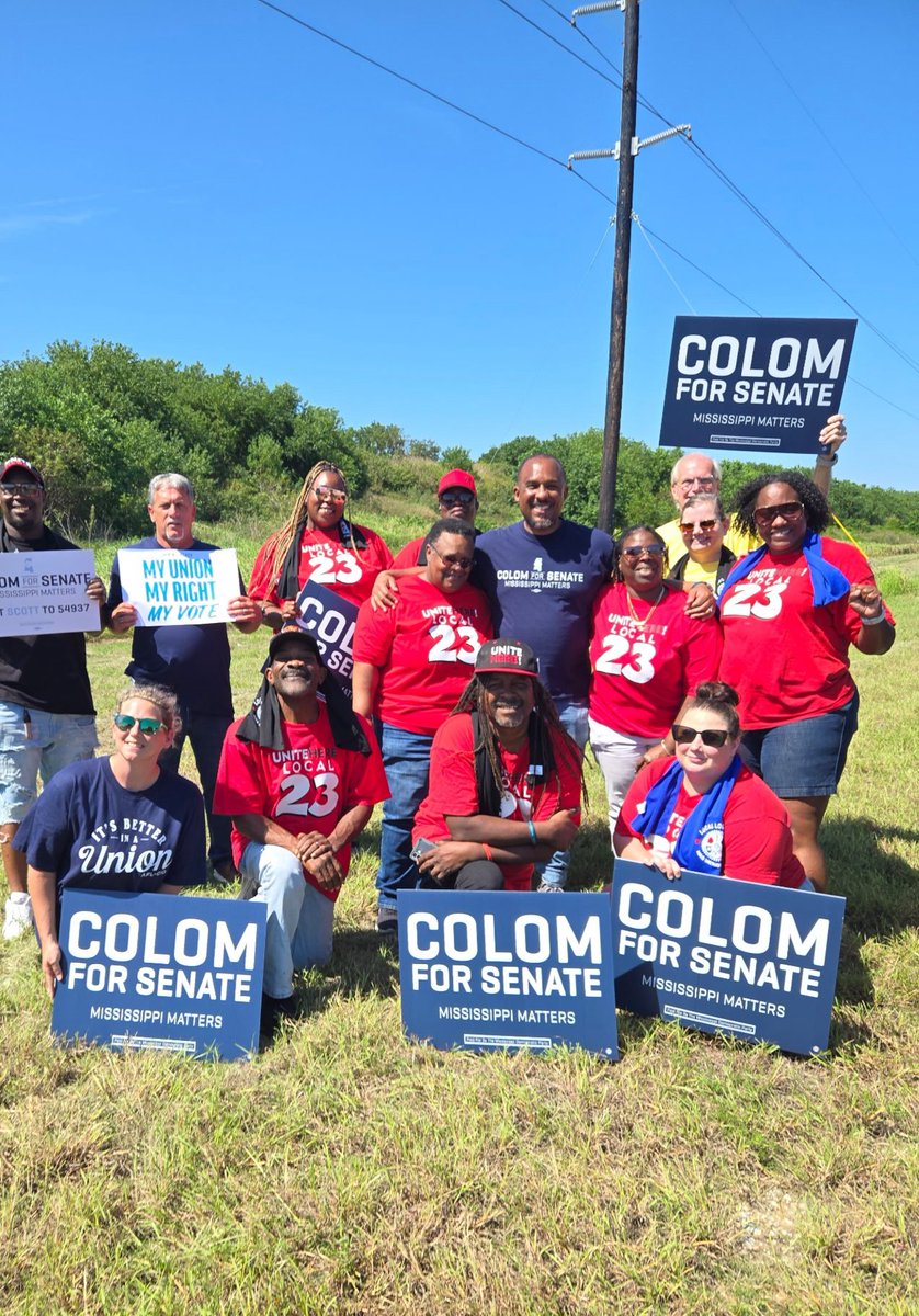AFLCIO's tweet photo. Across the country, working people are fed up, and they’re showing up in force to help elect candidates who will stand with us, not the rich and powerful.

Our work makes this country and economy run every day, and this November, we’re taking this country back! https://t.co/2WHlsnmsL2
