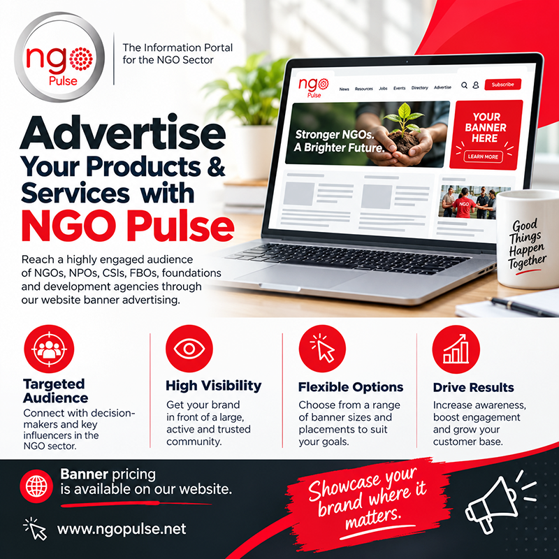 sangonet's tweet photo. Looking to expand your reach across the social impact space? 🎯
Check out our full banner pricing and options online today: 🌐https://t.co/NTp75CSPnu
#NGOPulse #SocialImpact #NonProfitSector #B2BMarketing #BannerAds #BrandVisibility #NGOs #DevelopmentSector https://t.co/aSMPWBMANS
