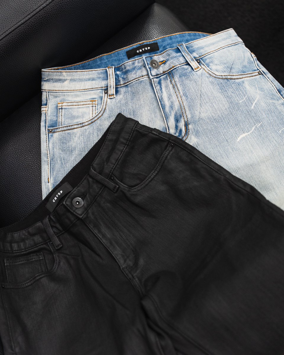 menscloset407's tweet photo. Premium denim for the daily rotation. 👖🔥

The new Crysp Denim collection just landed on the site. Upgrade your fits with signature black patch denim in essential washes, heavy distressed styles with crackle details.

#MensCloset #CryspDenim #DenimHeads  https://t.co/RTsSwqFIZl https://t.co/3X3qJhiPcX