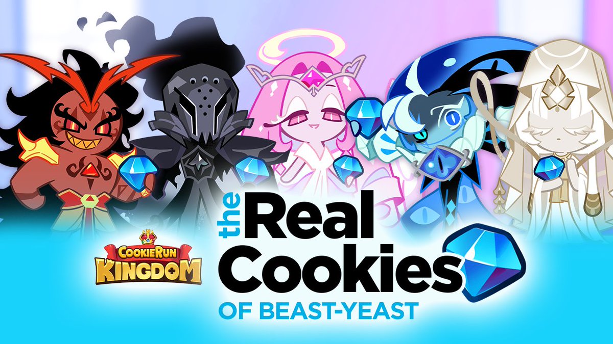CRKingdomEN's tweet photo. One house. 🏠 5 Cookies. 🍪 Will they survive?

Tune into the premiere for the Real Cookies of Beast Yeast tomorrow on the CookieRun: Kingdom EN YouTube channel!

#CookieRun #CookieRunKingdom #BeastCookies https://t.co/jNZU1iQC7Z
