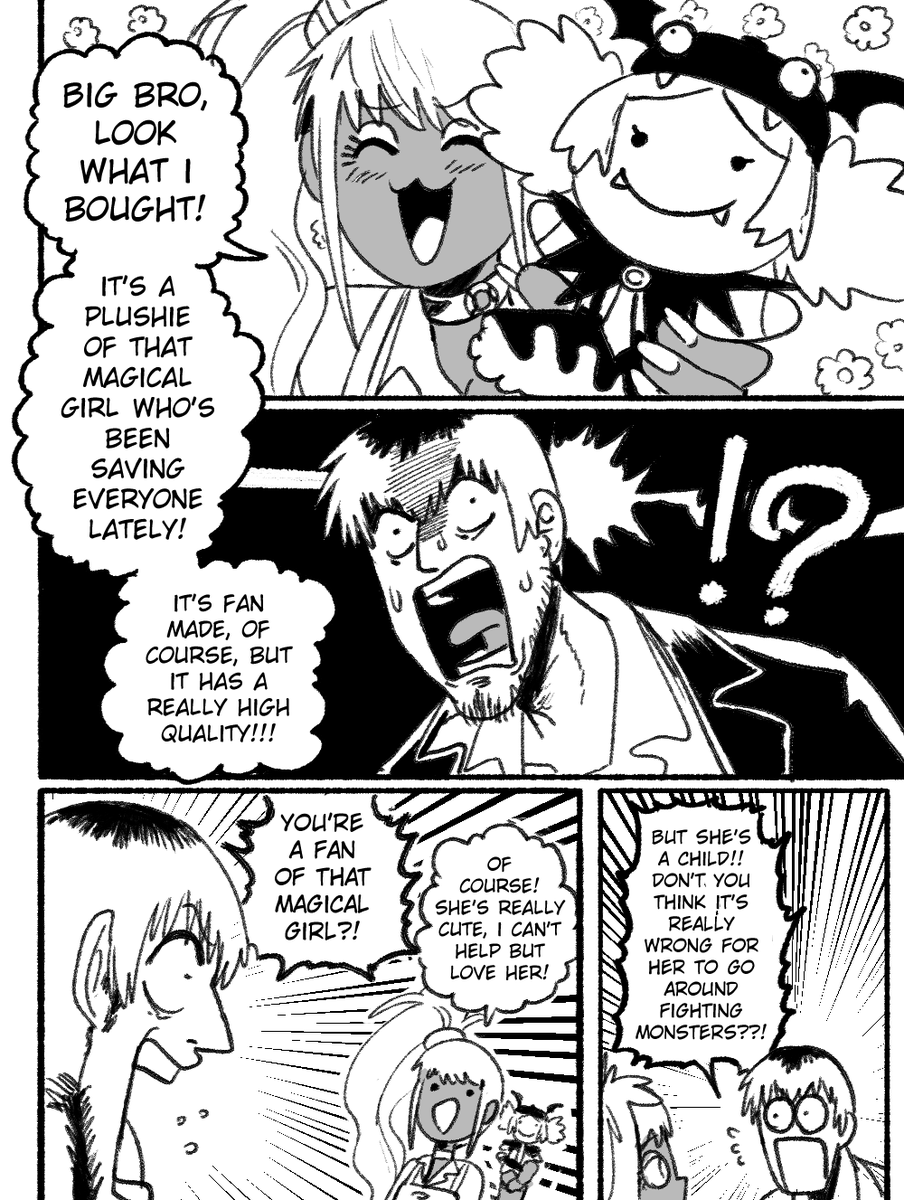 wanderjegson's tweet photo. Magical Girl versus Masked Hero versus Giant Robot 3: -Masked Hero's side- (1/2) https://t.co/SIlRddg0i4