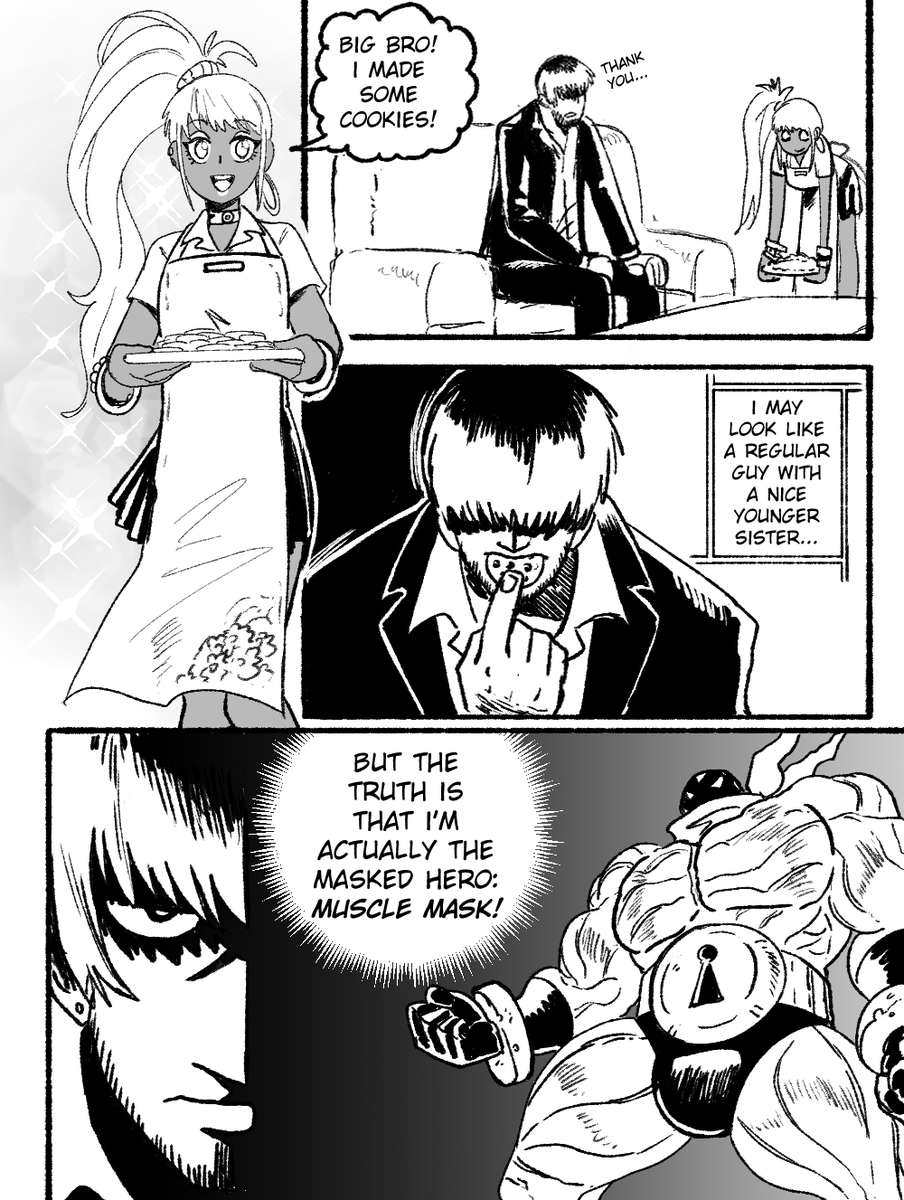 wanderjegson's tweet photo. Magical Girl versus Masked Hero versus Giant Robot 3: -Masked Hero's side- (1/2) https://t.co/SIlRddg0i4