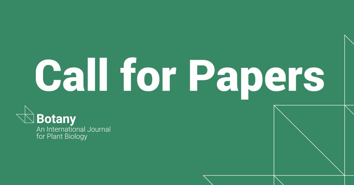 Botany_Journal's tweet photo. #CallForPapers 🌻

Models, Emerging Models, and Non-Models in the Plant Sciences now open for submissions in Botany.  🔗https://t.co/LcQ8JPuYEu

 #EmergingModels #PlantSciences #BotanyCommunity https://t.co/Jzhe1PPIoP