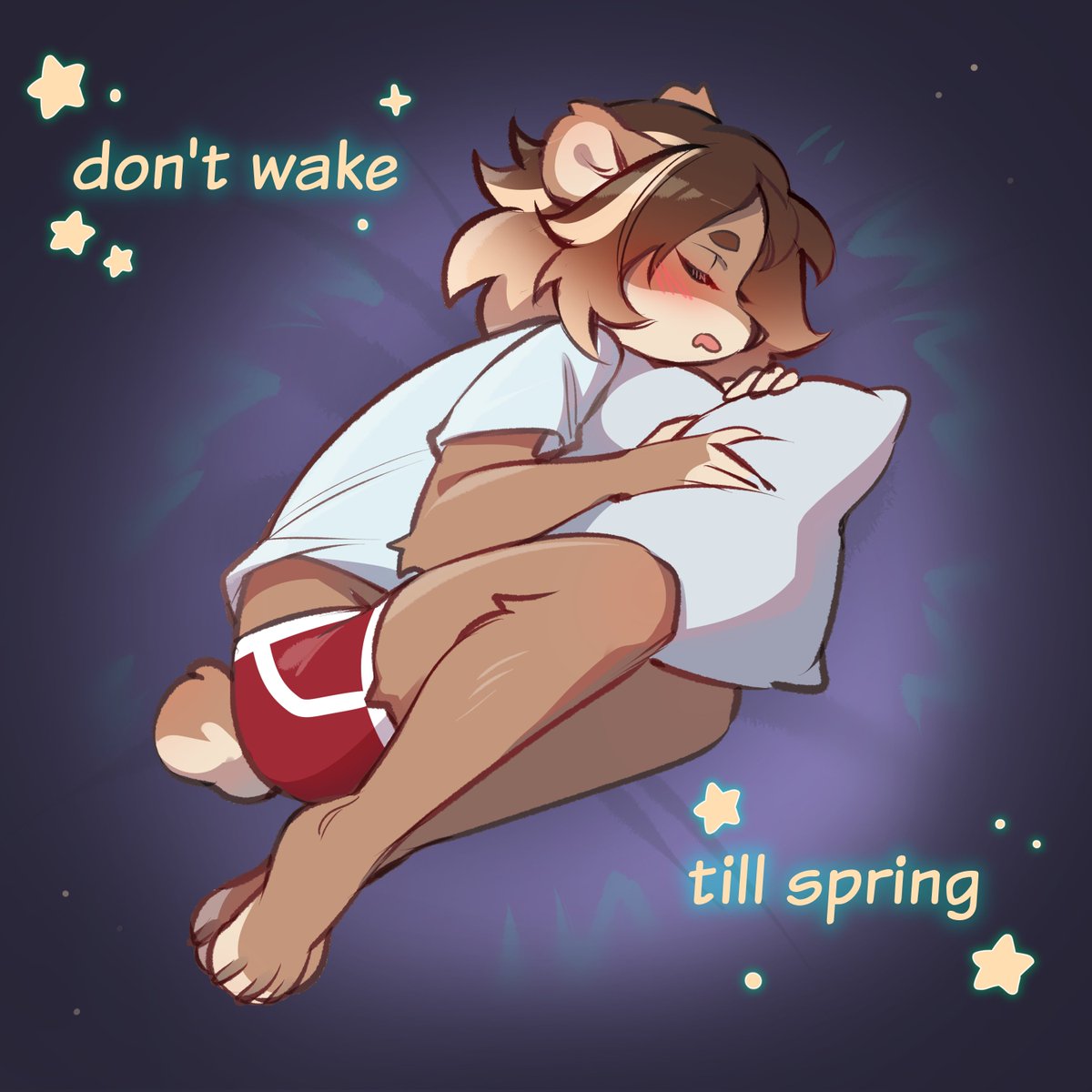 Fensu_art's tweet photo. Sometimes I wonder if my sona should've been a bear
I just wanna hibernate https://t.co/6tHB94Hjwg