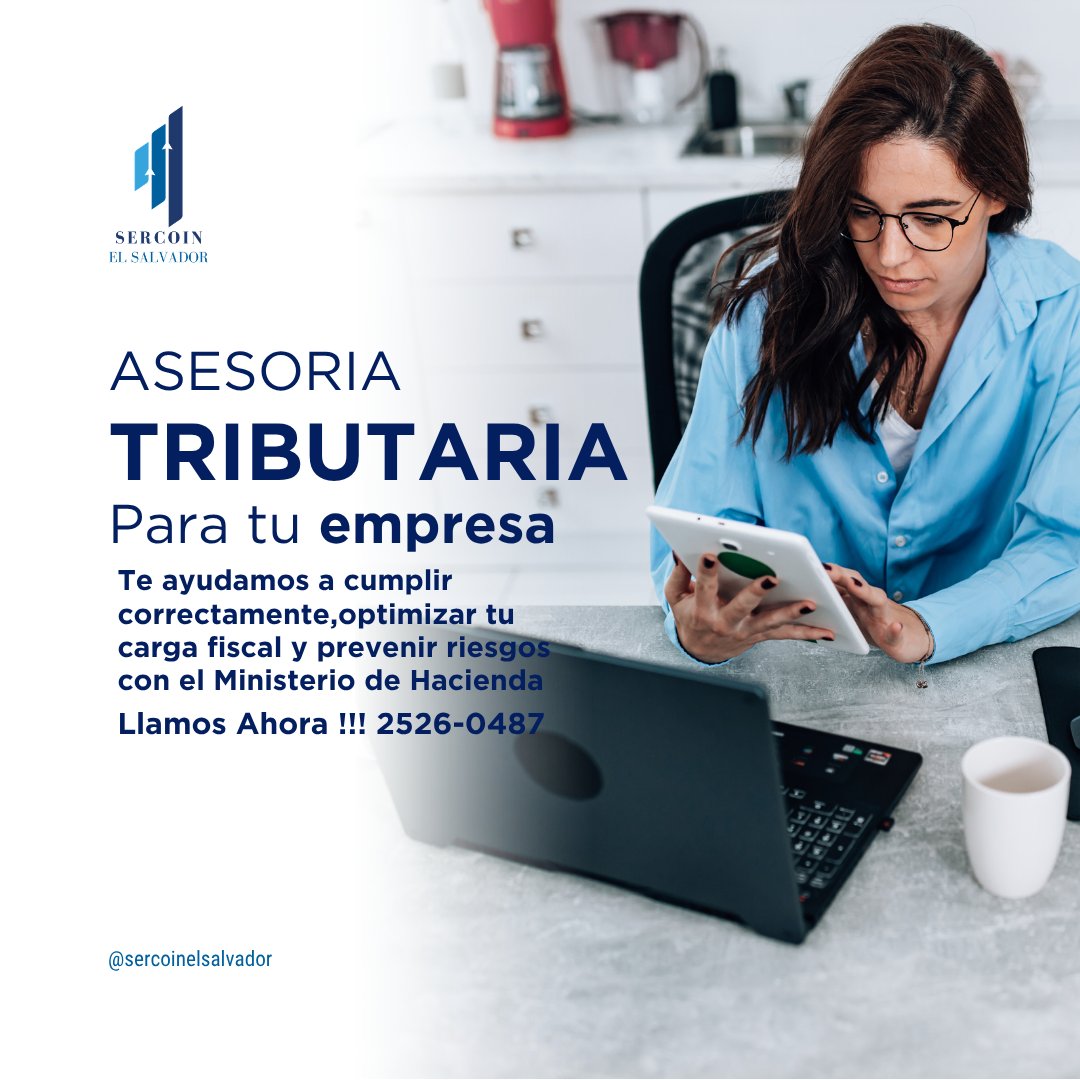 sercoinSV's tweet photo. 🟦Una revisión tributaria oportuna puede ayudarle a identificar riesgos, ordenar sus obligaciones y tomar decisiones con mayor información.
☑Agenda Tu Cita Hoy Mismo .
📞25260487 - https://t.co/vyoimNHrx3
#ContabilidadEmpresarial #contabilidadyfinanzas #amnistia #contabilidad https://t.co/6GgjjjNpHf