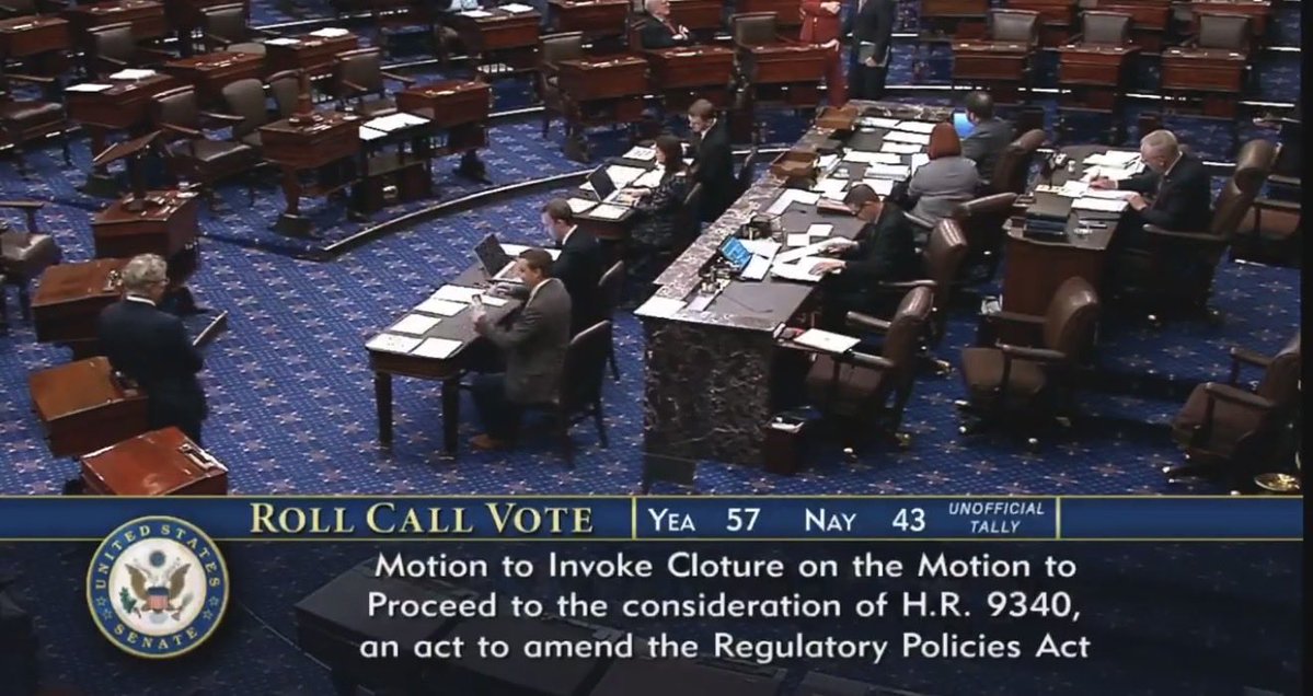 GuntherEagleman's tweet photo. DEMOCRATS WANT YOU TO PAY FOR BIG TECH'S ELECTRIC BILL, AND THEY JUST PROVED IT ON THE SENATE FLOOR.

Republicans brought a bill that would've made these giant super intelligence data centers cover their own power infrastructure costs.

That sounds like common sense, because a trillion-dollar tech company shouldn't be sticking a working mom in Texas with the bill.

Democrats blocked it anyway, 57 to 43, knowing full well it needed 60 votes to pass.

These are the same people who spend every day on TV crying about the cost of living.

When they finally had a chance to actually lower costs for families, they chose to protect President Trump from getting a win instead.

They don't care about your wallet, they care about power, and you should remember that when you vote in November.