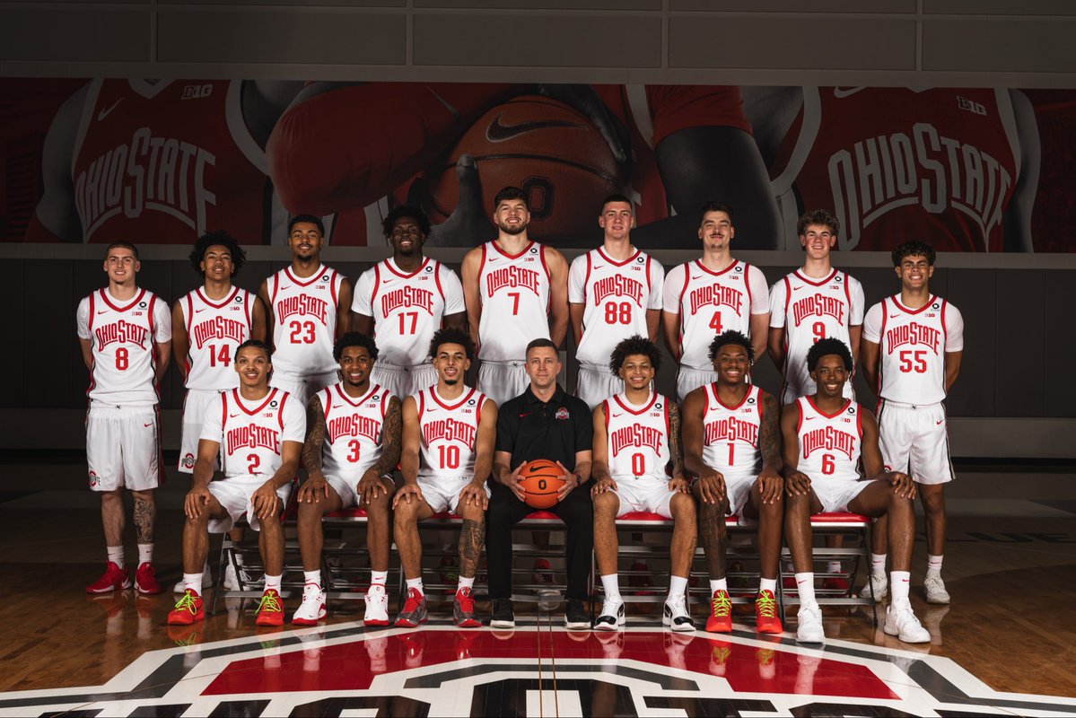OhioStateHoops's tweet photo. The 2026-2027 Ohio State University Men’s Basketball Team. https://t.co/mzgbsH5Hh0