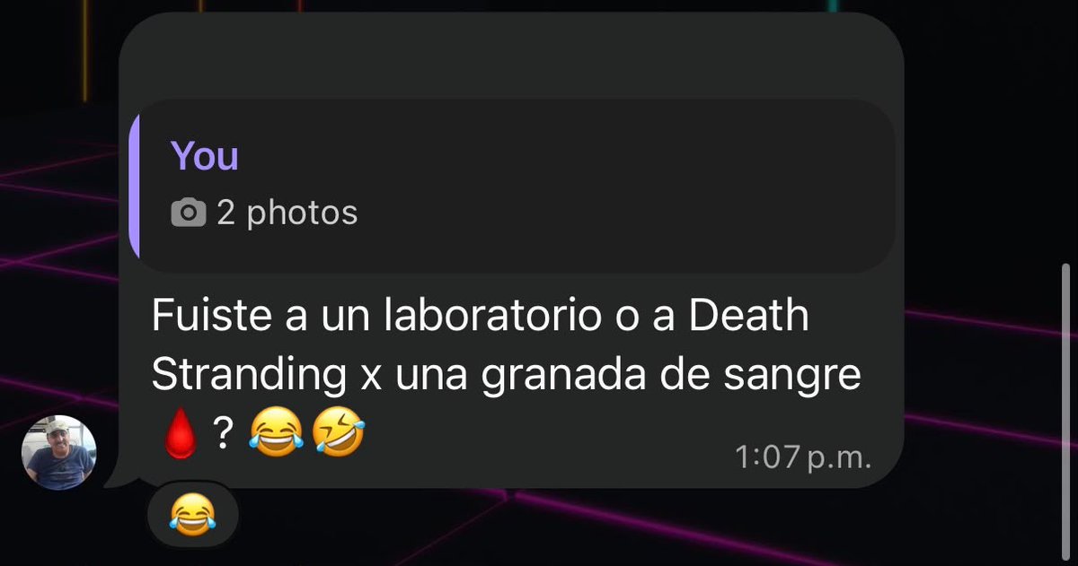 CyanideCoke's tweet photo. Le puse Death Stranding 2: On the Beach a mi papá y al parecer le está gustando mucho.

Demasiado, tal vez. https://t.co/sX6lvQ2ZOt