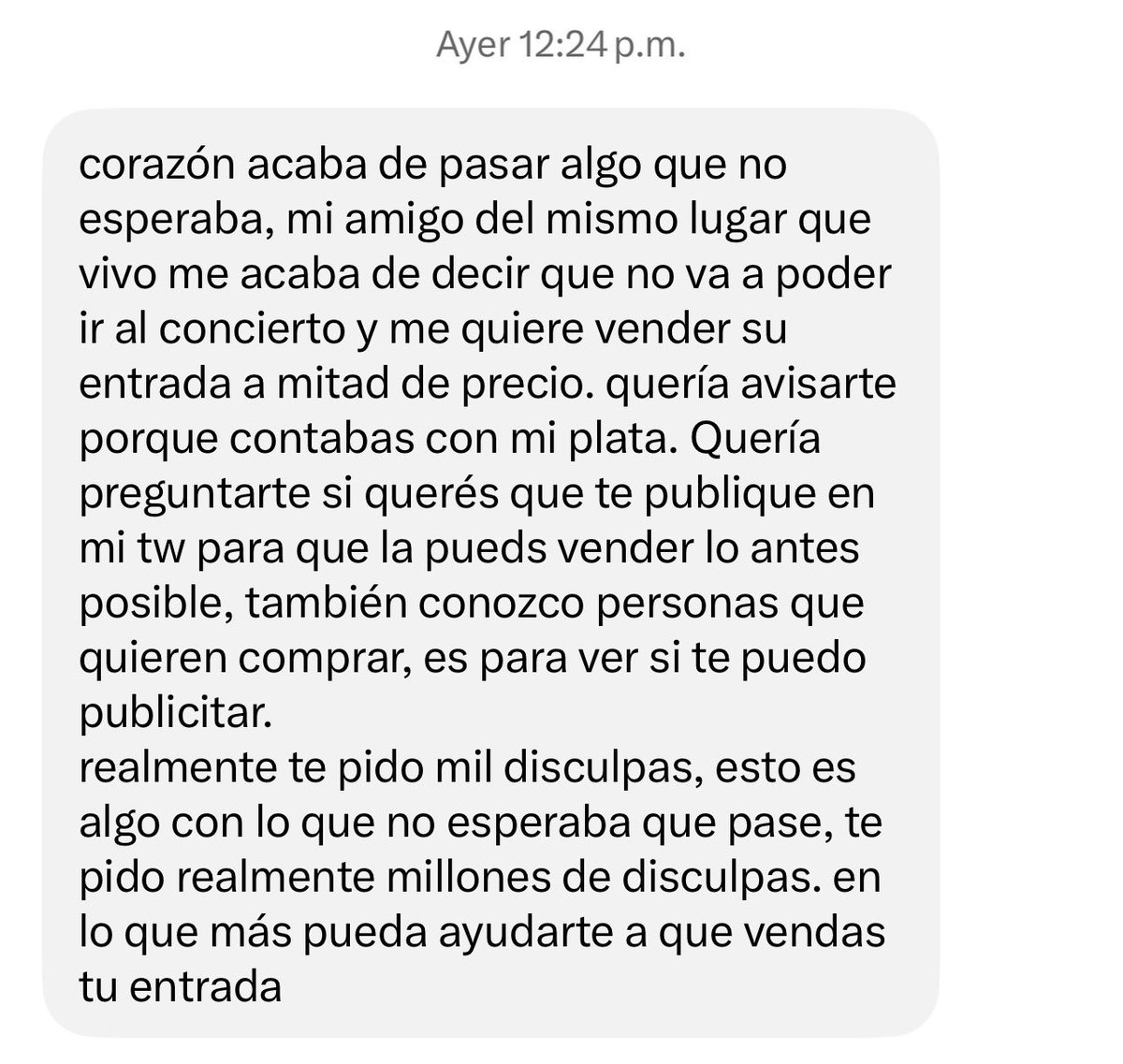 ikookgold's tweet photo. @thepiIogue @retrovails hace dos días respondí que había quedado con alguien PORQUE SI HABÍA QUEDADO CON ALGUIEN llevaba semanas acordando la transferencia y guardándole la entrada y ayer me canceló https://t.co/XSfHjB0nBk
