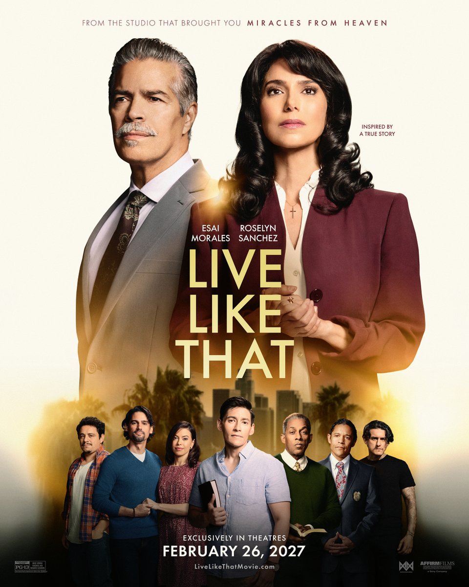 LiveLikeThatMV's tweet photo. Family. Faith. Forgiveness. Inspired by a powerful true story. #LiveLikeThat is exclusively in theatres February 26. https://t.co/lcyB9zHbOt
