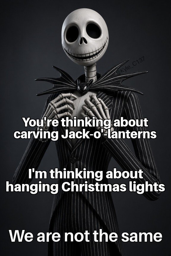 Kyle_C137's tweet photo. It's almost Christmas time https://t.co/SSun8NxgWn