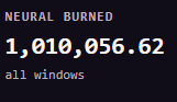 MindHash777's tweet photo. Day one of the burn window.

Over 1M ethereum:0x32b053f2cba79f80ada5078cb6b305da92bde6e1  already sent through the rift. We're just getting started 🫡 https://t.co/prb55MRVs4