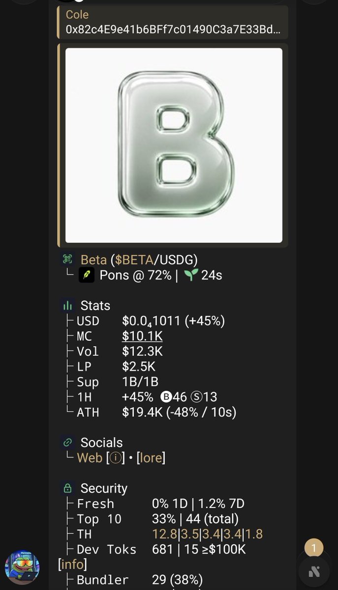 C22ole's tweet photo. Ca>>

0x82c4e9e41b6bff7c01490c3a7e33bd4052b8bcbb https://t.co/AACucYTXZ5