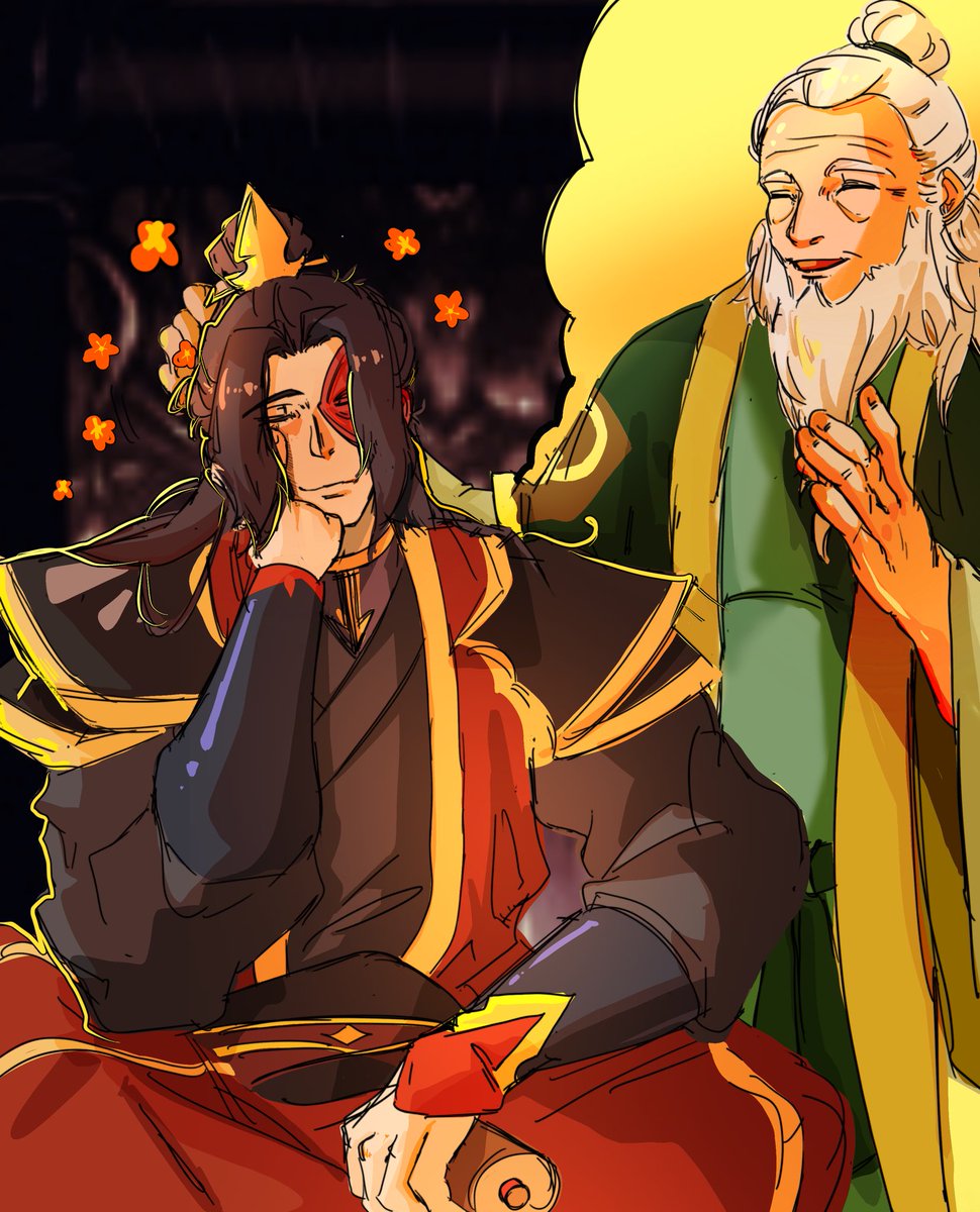 Qqqqqqqqqqkwuv1's tweet photo. “Every time when I close my eyes”
#zuko #iroh 
I can draw sfw and still get likes, right? https://t.co/YGUZgdZUy1