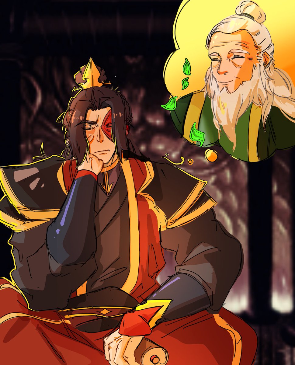 Qqqqqqqqqqkwuv1's tweet photo. “Every time when I close my eyes”
#zuko #iroh 
I can draw sfw and still get likes, right? https://t.co/YGUZgdZUy1